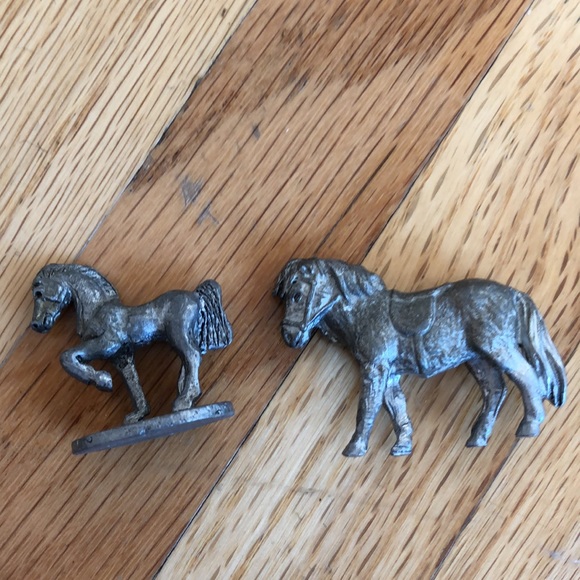 PEWTER PONIES - collectibles - set of 4 - Picture 4 of 6